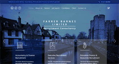 Desktop Screenshot of farrer-barnes.com